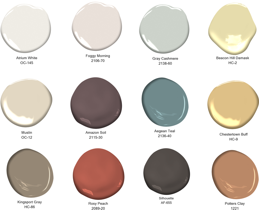 Paint Colors For Benjamin Moore Image To U