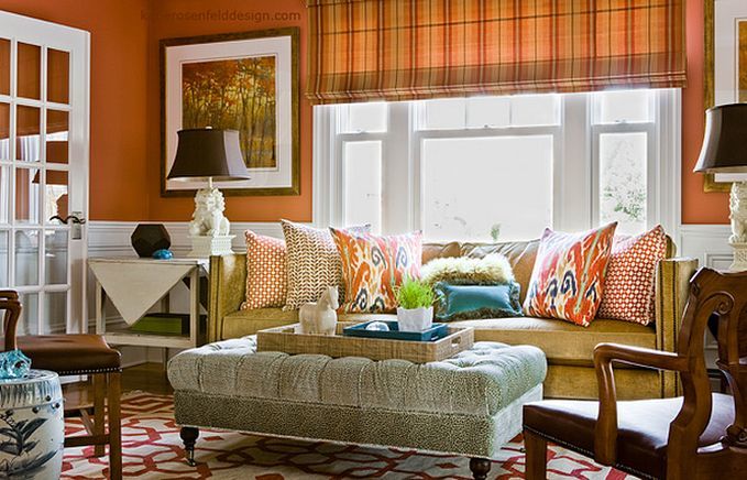 Feelin' a bit orange |orange decor | Laurel Home