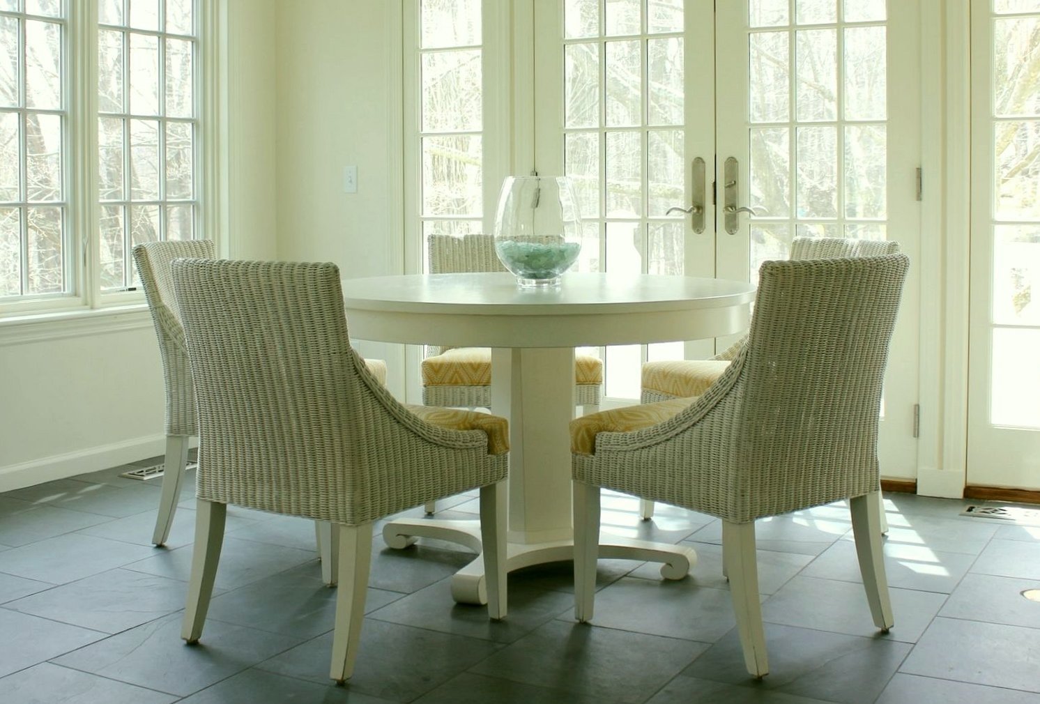 Chappaqua Sunroom - indoor/outdoor furnishings