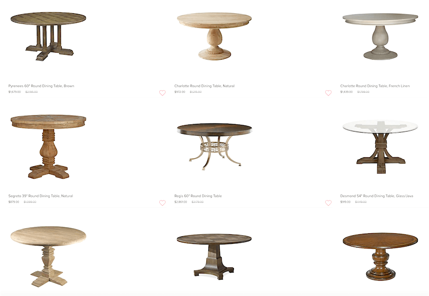 Dozens Of Fabulous Round Dining Tables From One Kings Lane Laurel Home Dozens Of Fabulous Round Dining Tables From One Kings Lane