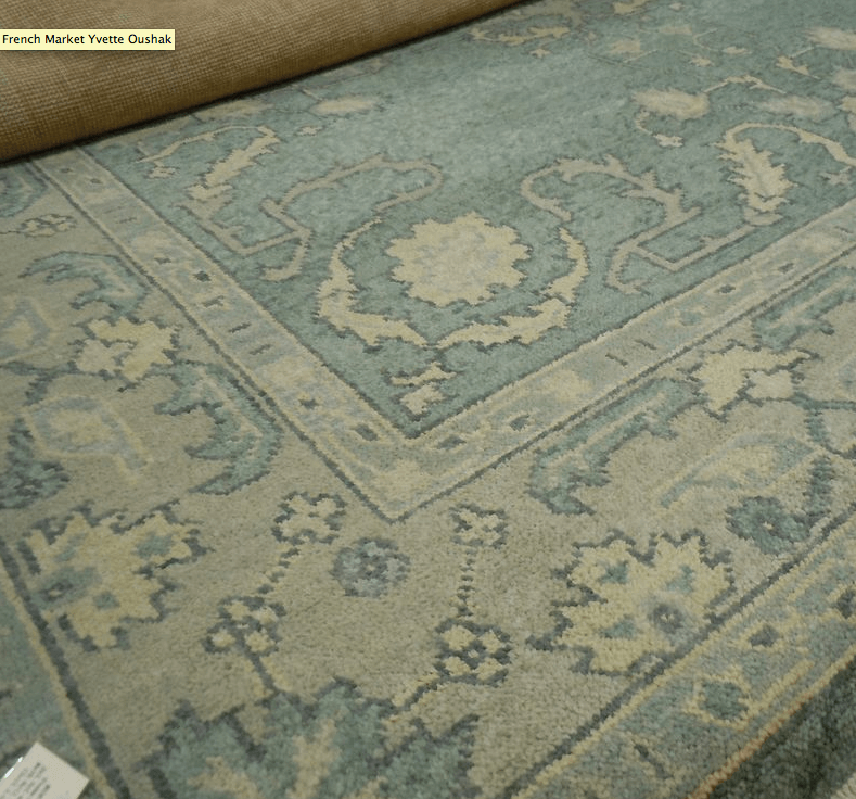 Rugs Carpets Which Is Better Wool Or Nylon Laurel Home French Market Yvette Oushak Blue