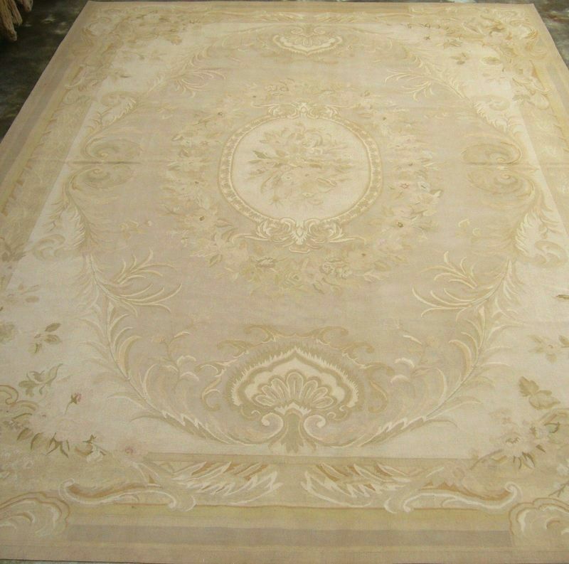 faded roses aubusson rug