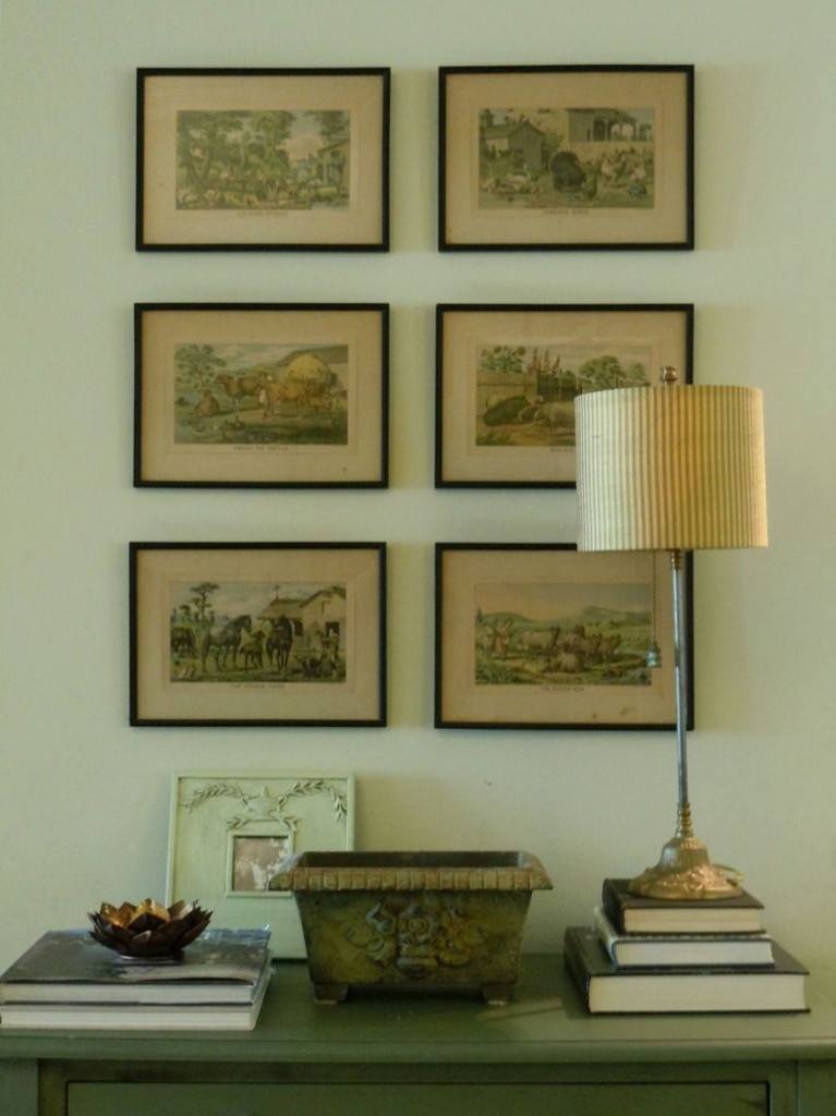 den with art prints - home in Goldens, Bridge NY - room floor plan