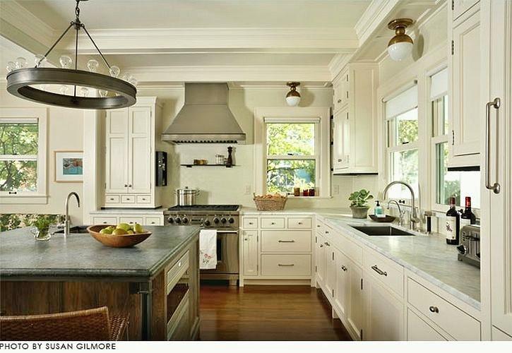 Alecia Stevens beautiful white kitchen