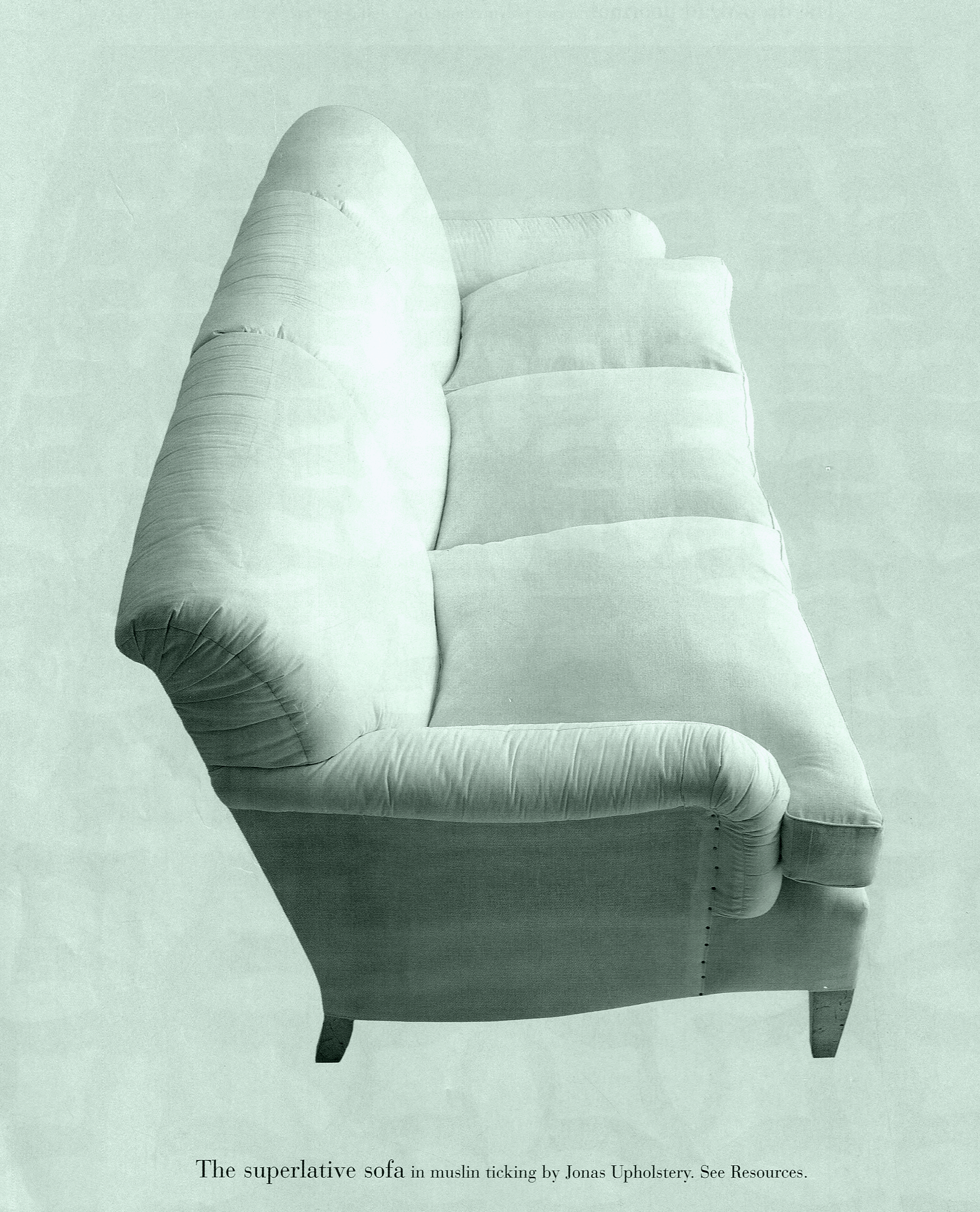 Jonas Upholstery - custom high-end sofa