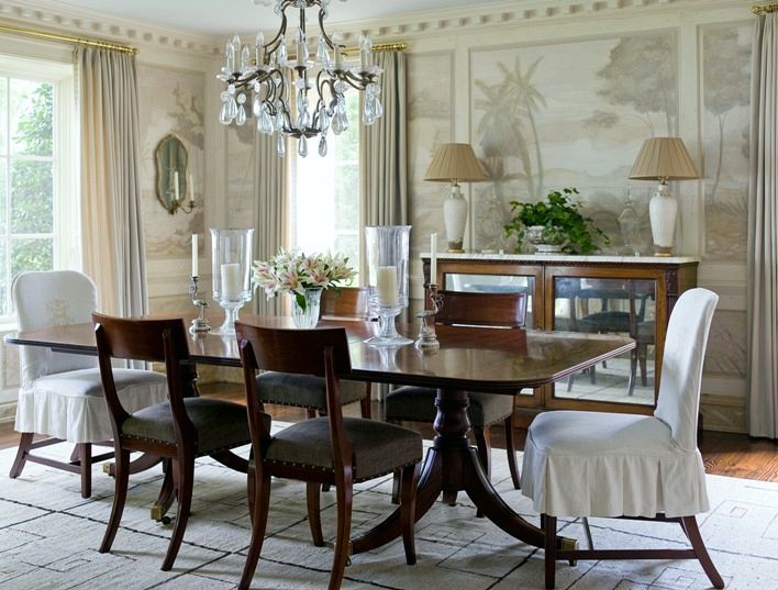 James Michael Howard dining room