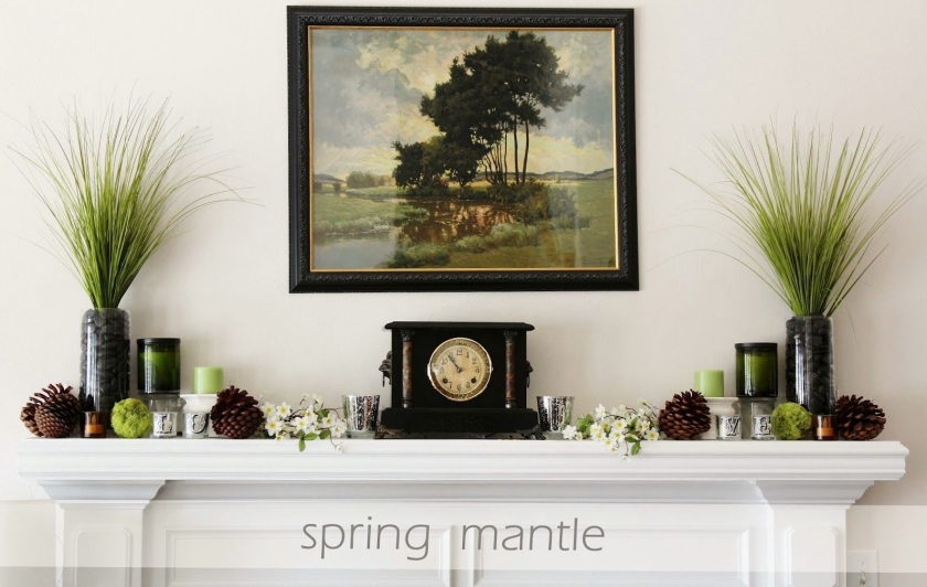 Fireplace mantel decor ideas home.