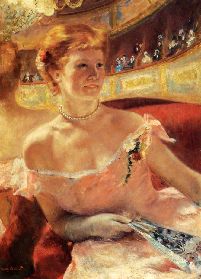 mary_cassatt_-_woman_with_a_pearl_necklace - analogous color schemes