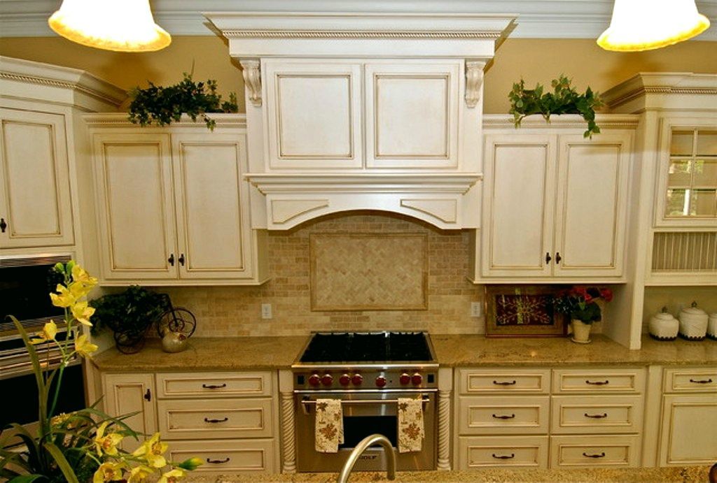 How To Antique White Kitchen Cabinets Laurel Home