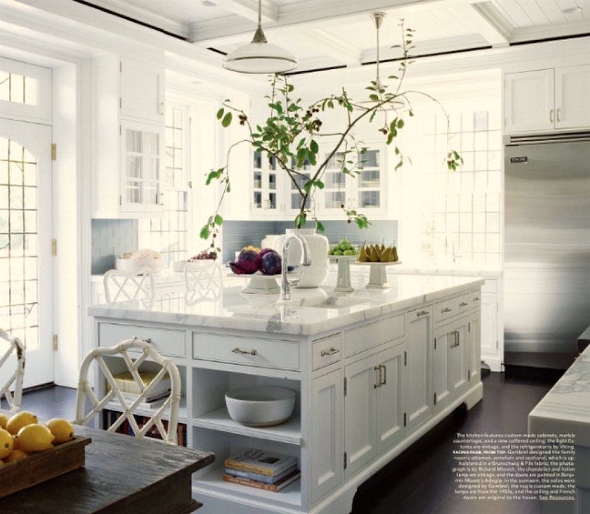Steven Gambrel - gorgeous white kitchen one of the top 25 kitchens on pinterest