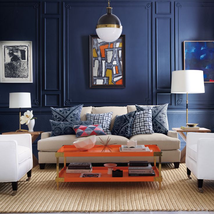 Blue and Orange - A Hot Color Palette for Fall 2019 ...