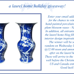 Enter To Win Two Chinoiserie Blue and White Porcelain Vases!