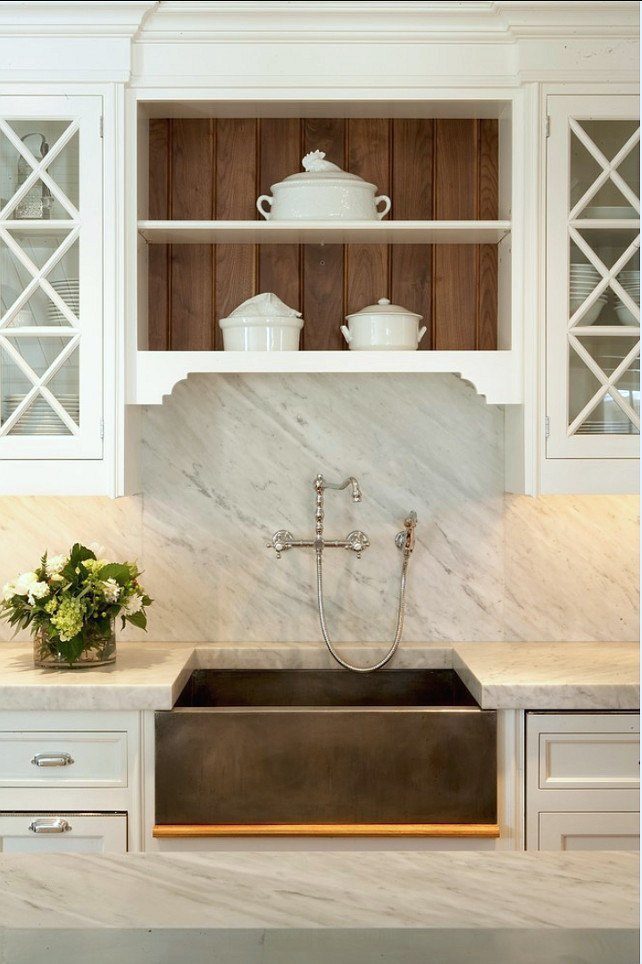 Kitchen.-Kitchen-Design.-Kitchen-Design-Ideas.-White-Kitchen-Design.-Kitchen-with-Carrera-Marble-Backsplash-Countertop-shor-home-
