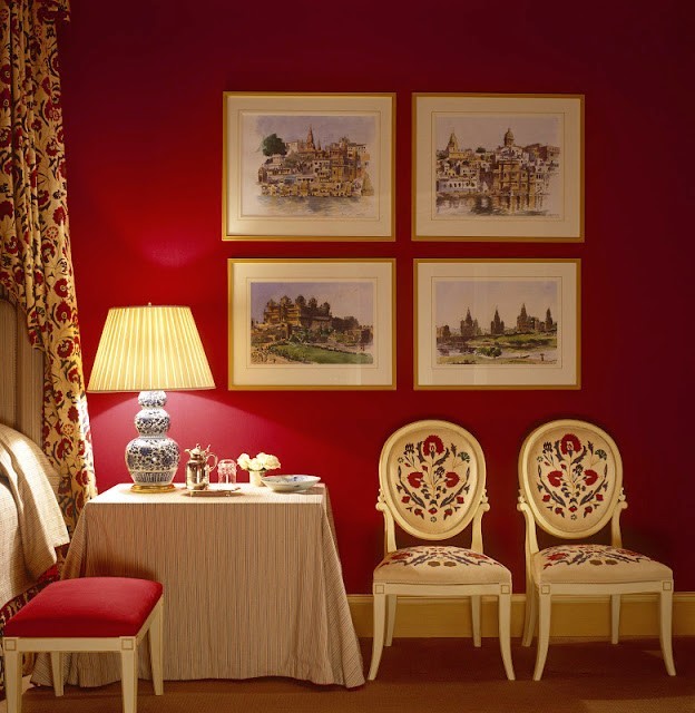 Designers 12 Favorite Shades Of Red Paint And A Gift Laurel Home John Stefanidis Red Vignette
