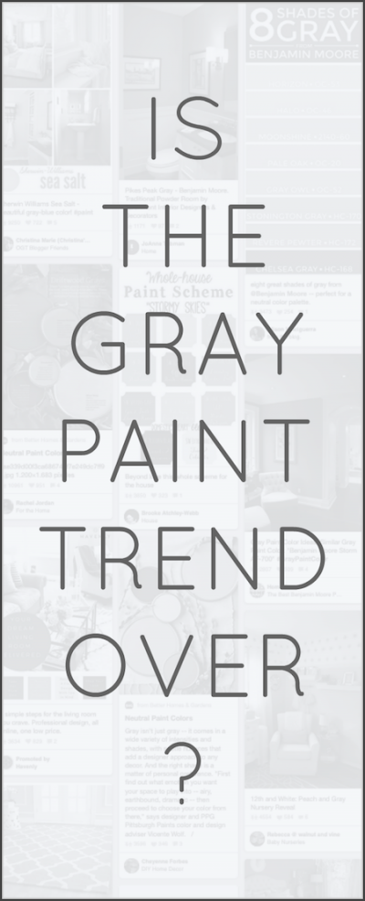 gray paint trend