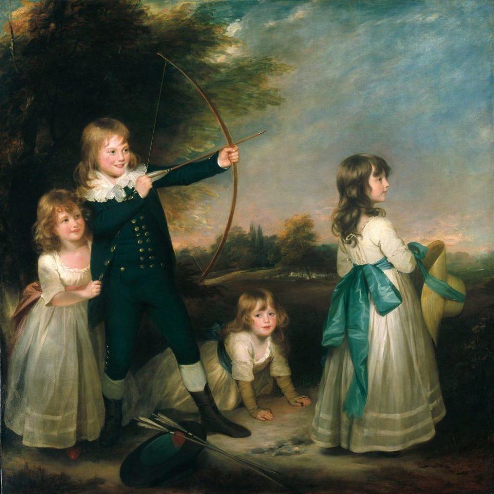 William Beechey (1753-1839), The Oddie Children, 1789