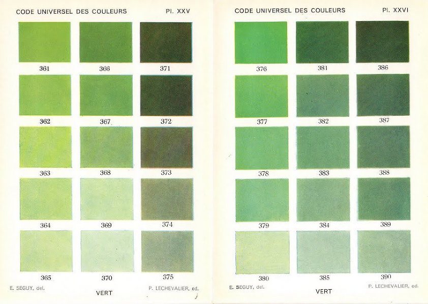 9 Fabulous Shades of Green Paint + One 