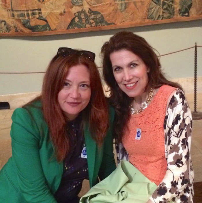 Meredith Heron and me Metropolitan Museum of Art NYC 2015