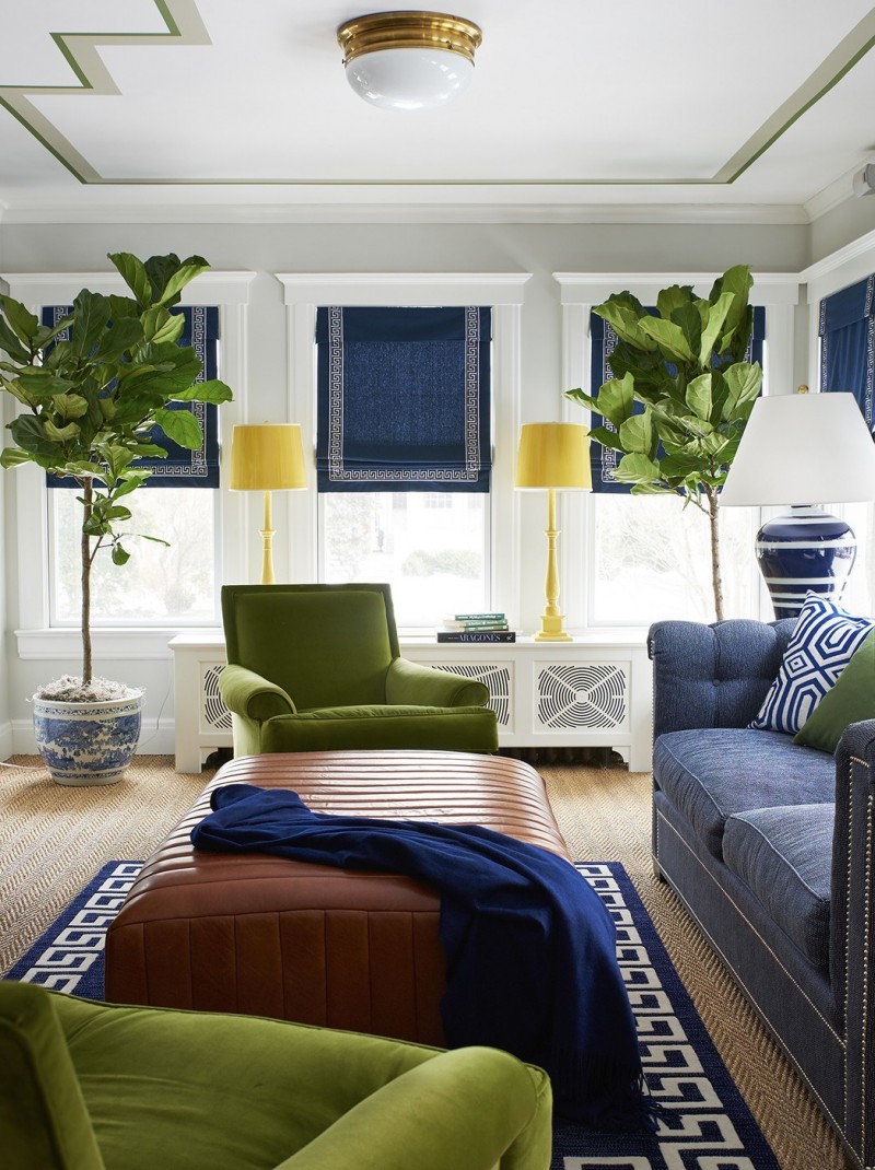 lonny-may-2015-greek-key-hottest-design-trend-roman-shades-greek-key-rug-bhdm-design-new-jersey-house-neo-traditional-living-room