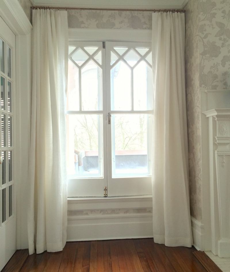 laurel-bern-interiors-linen-drapes-white trim and wall color