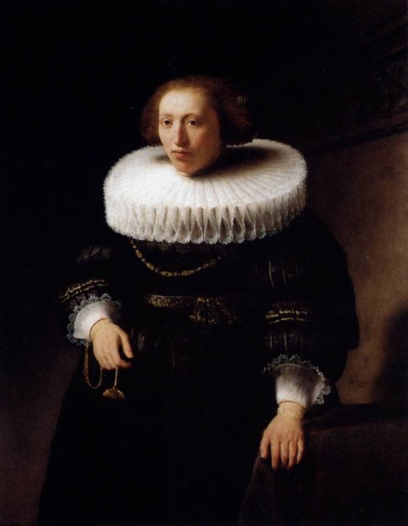 Portraet-einer-Frau-von-Rembrandt-van-Rijn-14139