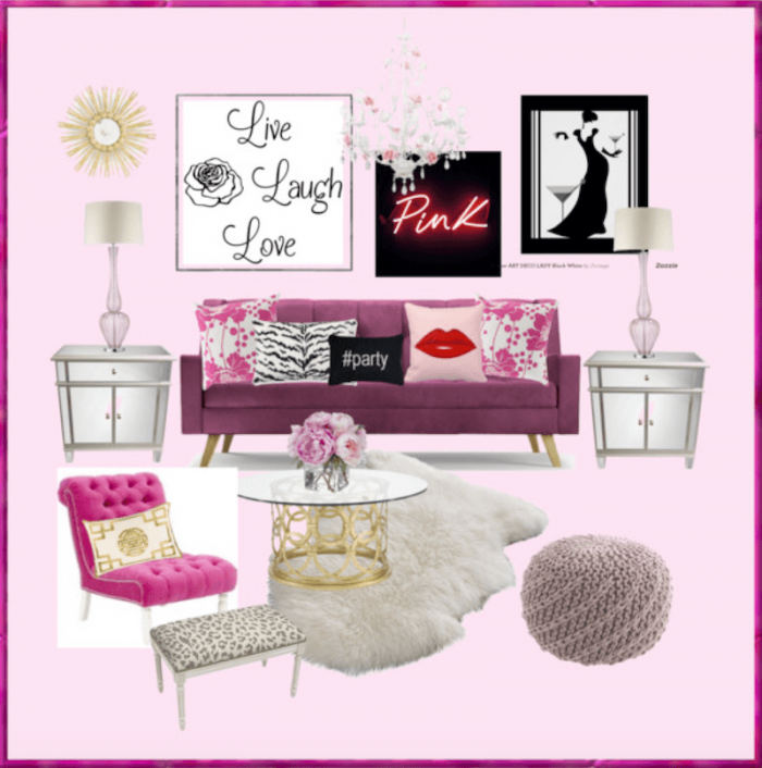 pink furniture trends