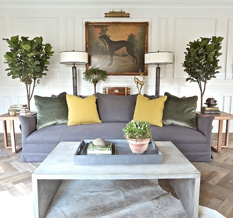 summer-thornton-living-room-grey-sofa-plants-white-wall