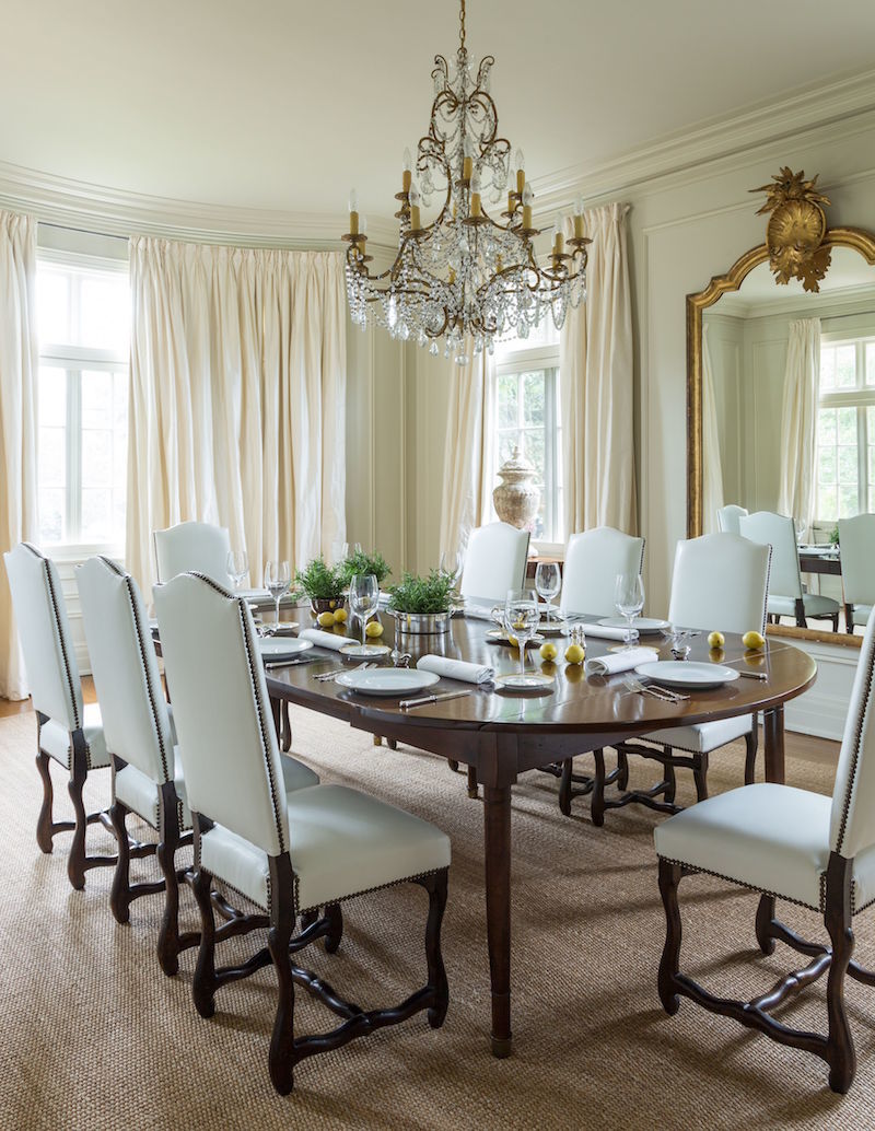 Look We Love: Traditional Table Plus Modern Chairs