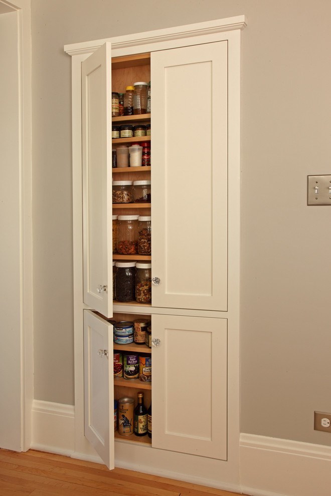 small-kitchen-cabinet-ideas-Kitchen-Craftsman-with-bungalow-kitchen-clever-storage