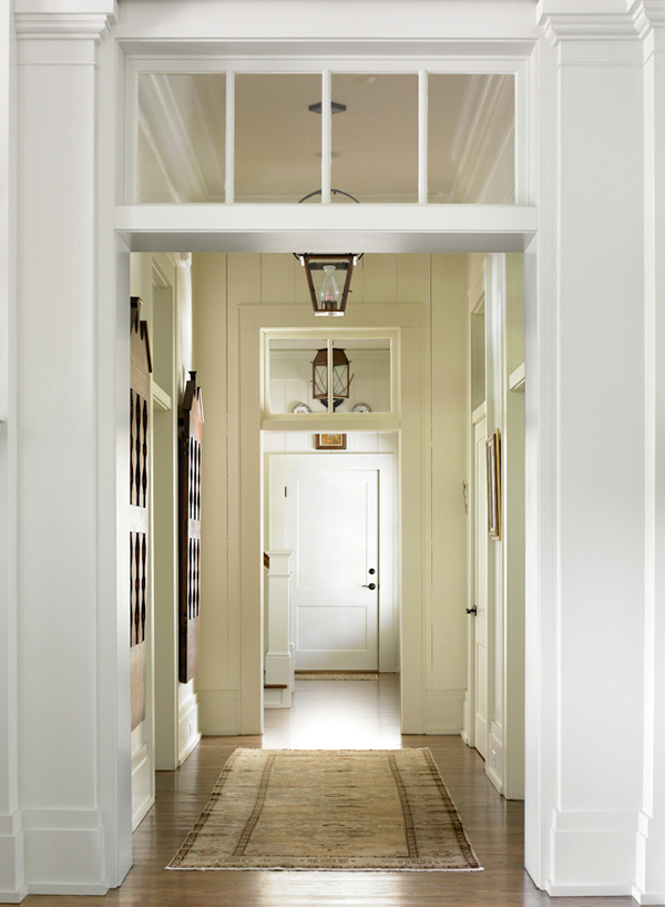 narrow hallway door ideas