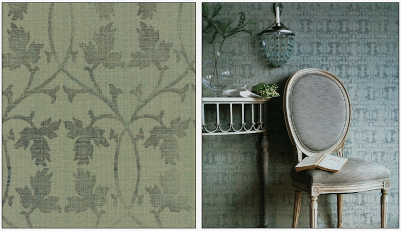 no-fail paint color rose tarlow wallpaper off color in the photo on the right