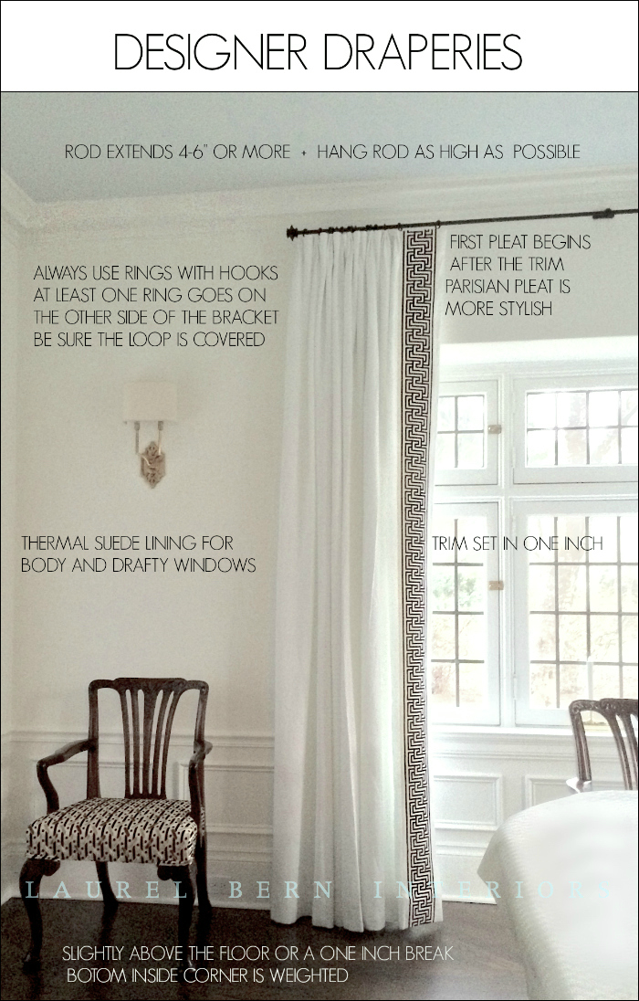 How To Get Window Treatments Like You, How To Hang Curtains With 12 Foot Ceilings