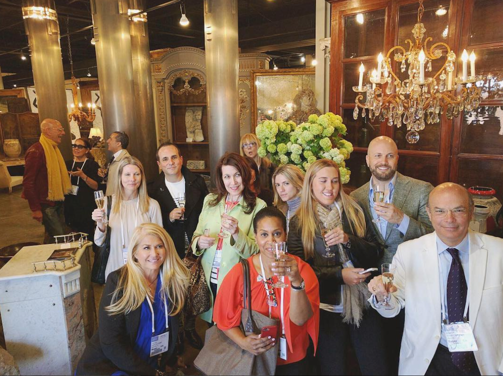 elevate design tour at randall tysinger antiques high point market