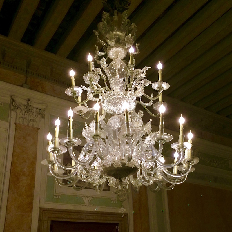 venetian chandelier palazzo roca venice italy vacation