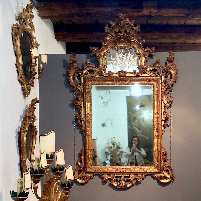 house of old things venetian mirror gold frame