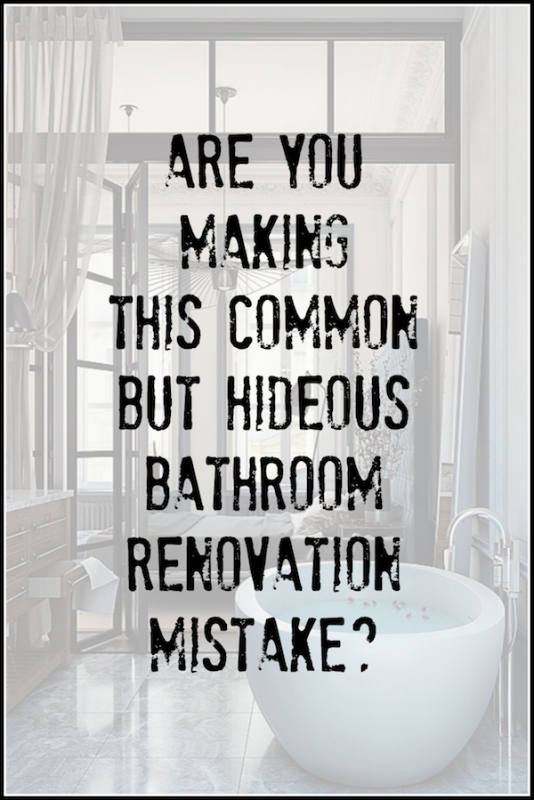 A Disturbing Bathroom Renovation Trend To Avoid Laurel Home