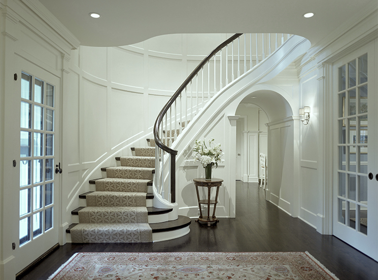 burns + beyerl bbaworld.com curved stair runner