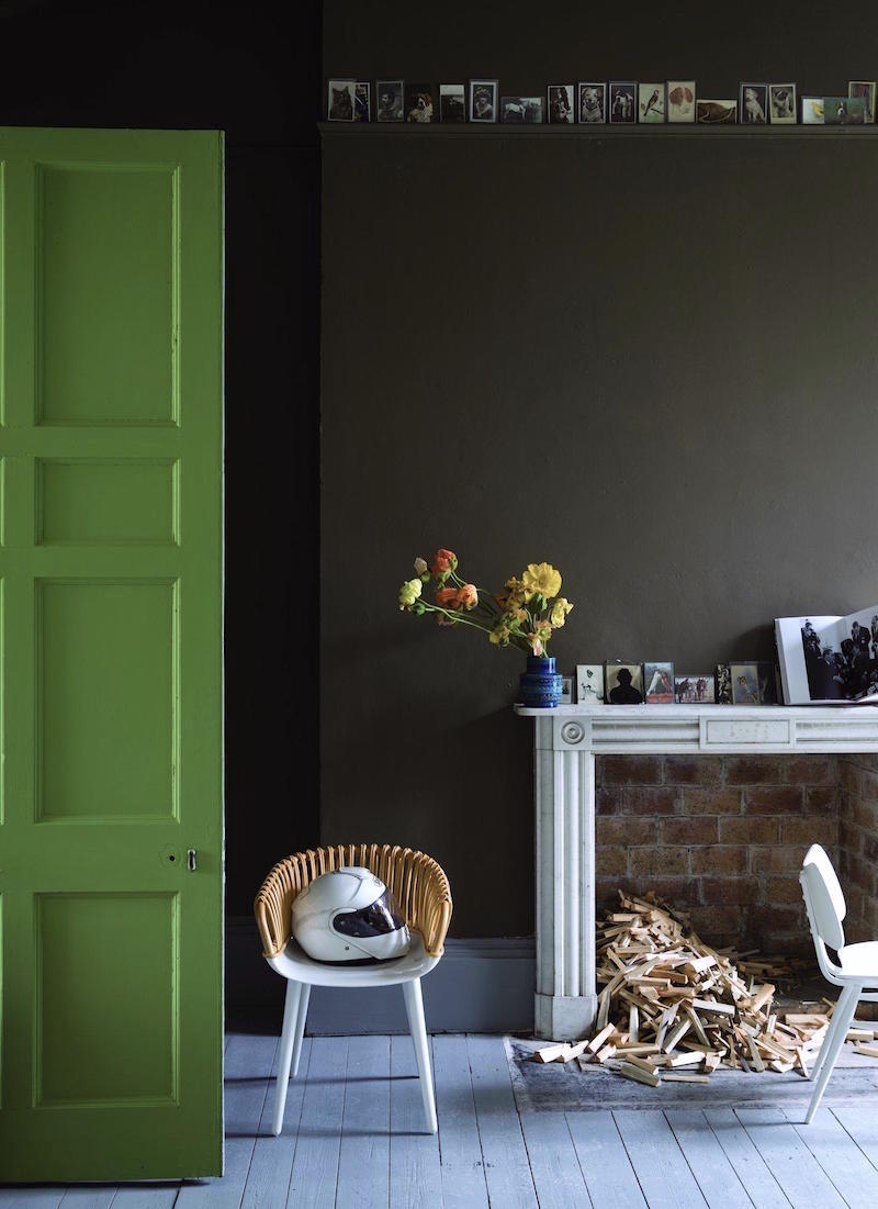 farrow-ball salon drab and yeabridge green