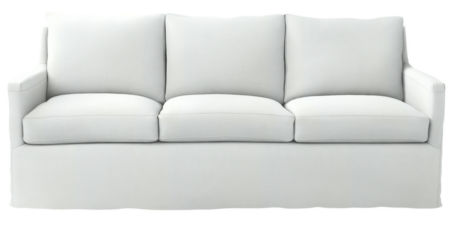 Spruce Street slipcover sofa from Serena and Lily