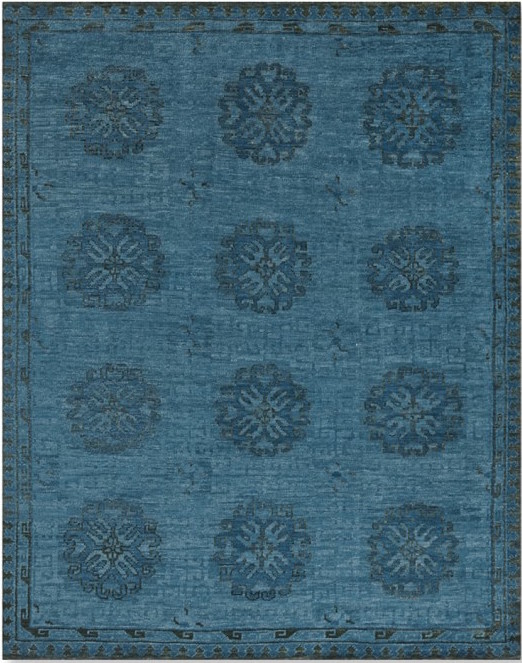 blue blossom rug williams sonoma home