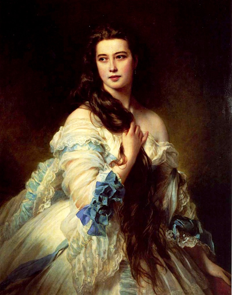 franz_xavier_winterhalter_1_madame_barbe_de_rimsky_korsakov- beautiful 19th century portrait art