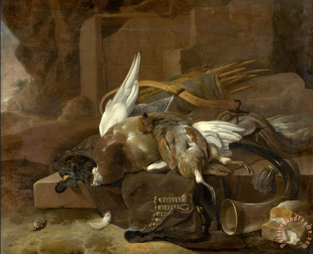 melchior-de-hondecoeter-dead-birds