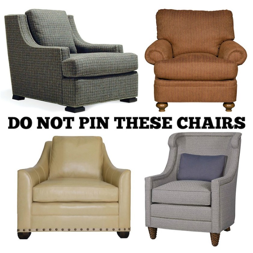 ugly club chairs do not pin