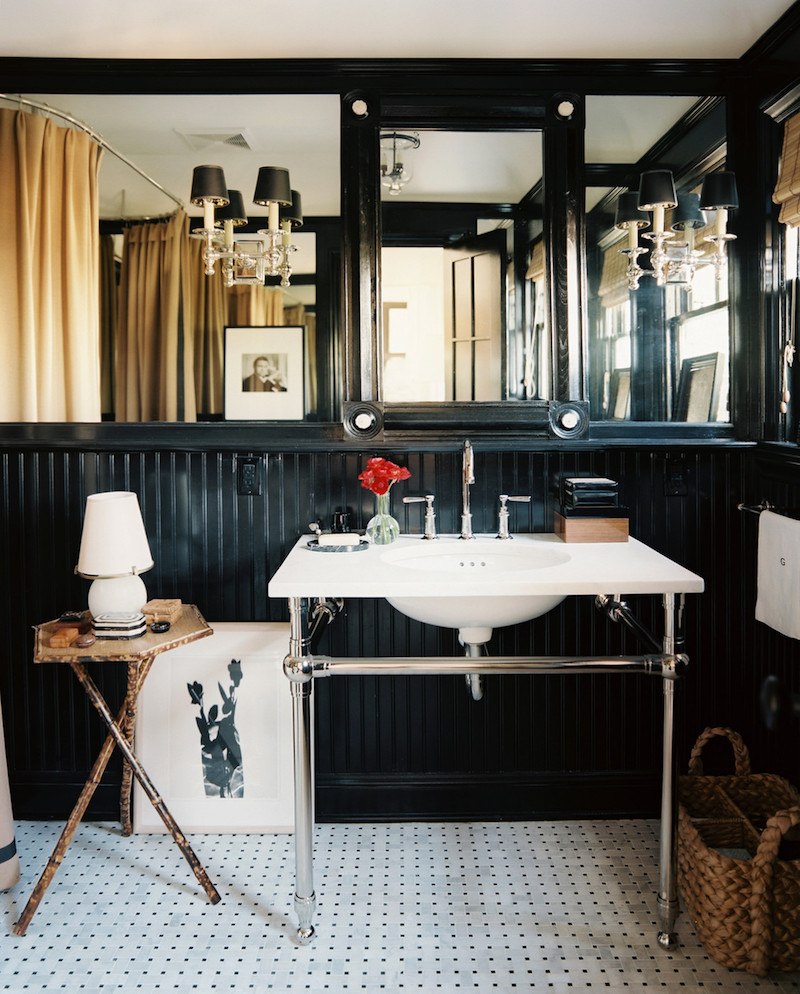 Dark Bathrooms - Here's What You Need To Know - Laurel Home %