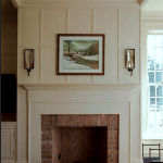 Our Ugly Brick Fireplace – He Vetoes Painting It!
