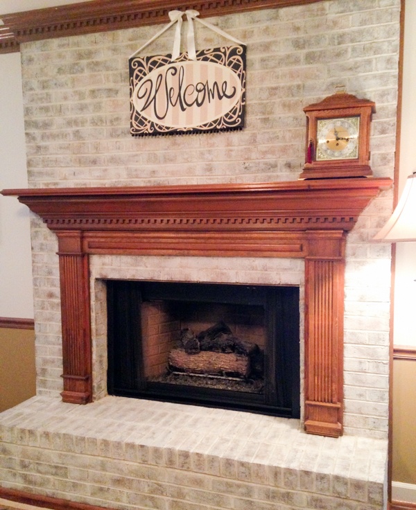 My Husband Loves Our Ugly Brick Fireplace Laurel Home