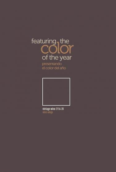 Vintage Wine Benjamin Moore Color Of The Year 2011 Laurel Home