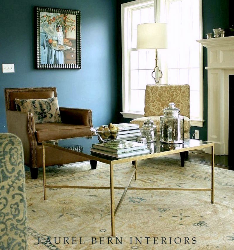 Benjamin Moore Van Deusen Blue - Best north facing room paint colors