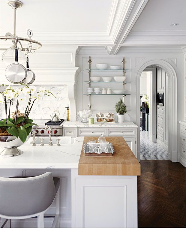 No way is this a boring white kitchen