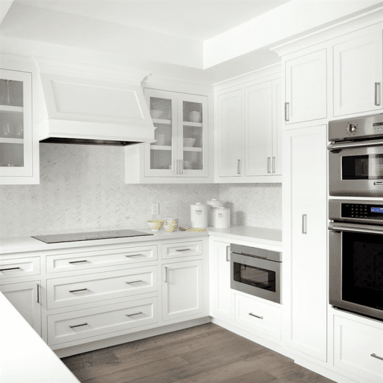 The Death Of The Boring White Kitchen and Bathroom at KBIS - Laurel Home